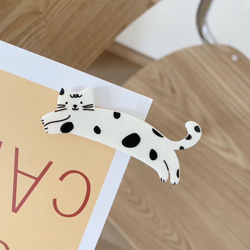 Spot Cat Twin Hair Clips