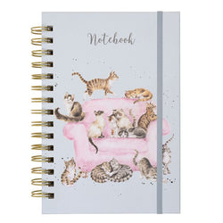 Cattitude A5 Notebook, by Wrendale