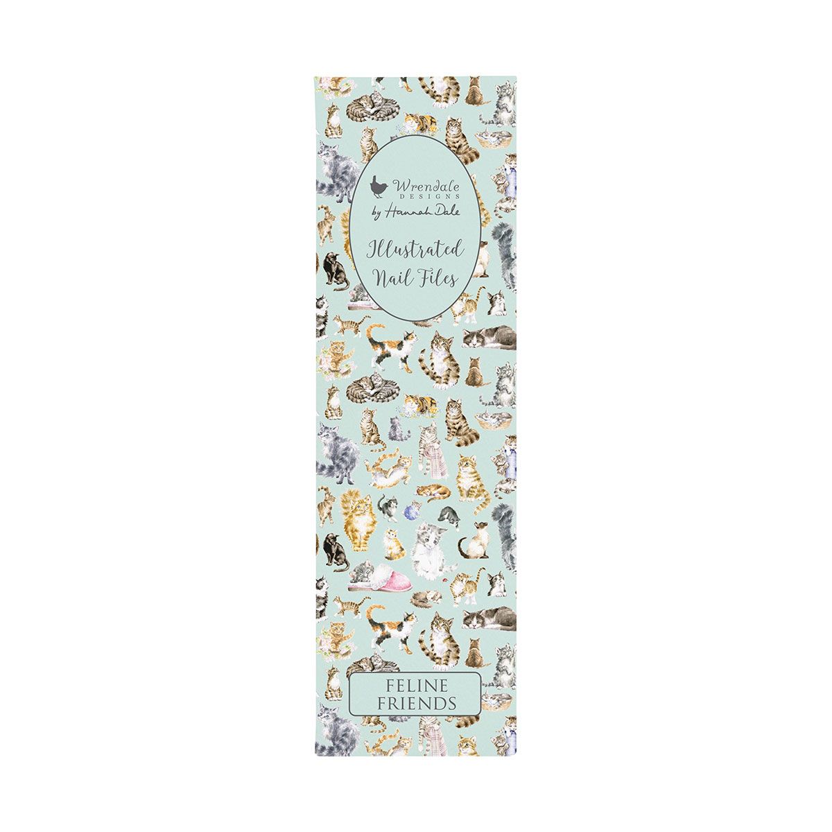 Feline Friends Nail File Set, by Wrendale