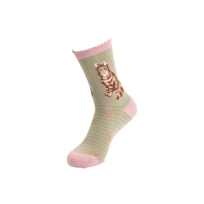 Feline Fabulous Wrendale Socks UK 4-7