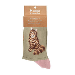 Feline Fabulous Wrendale Socks UK 4-7
