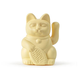 Maneki Neko Solar Cat by Donkey YELLOW