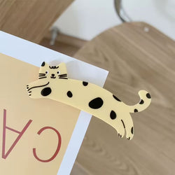 Spot Cat Twin Hair Clips