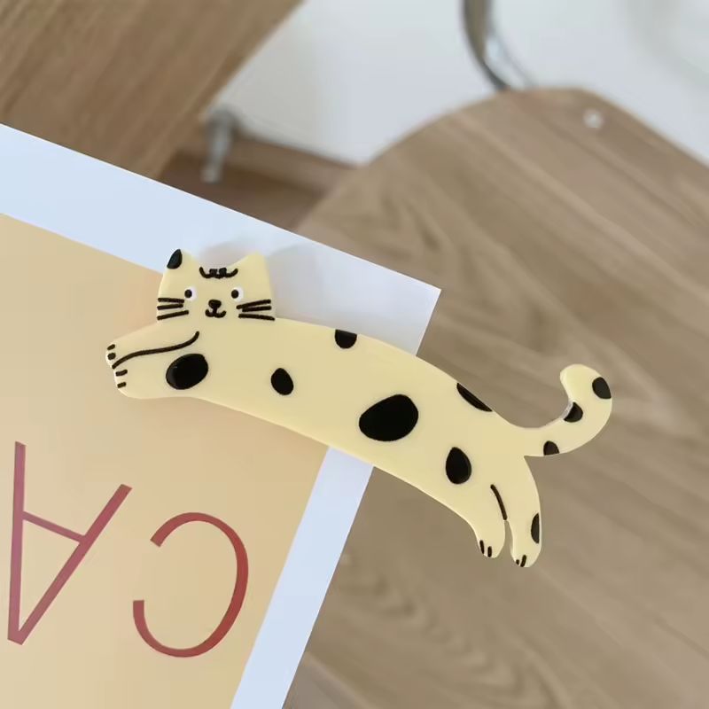 Spot Cat Twin Hair Clips
