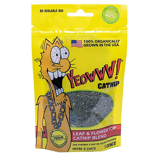 Yeowww Loose Dried Catnip (1oz bag)