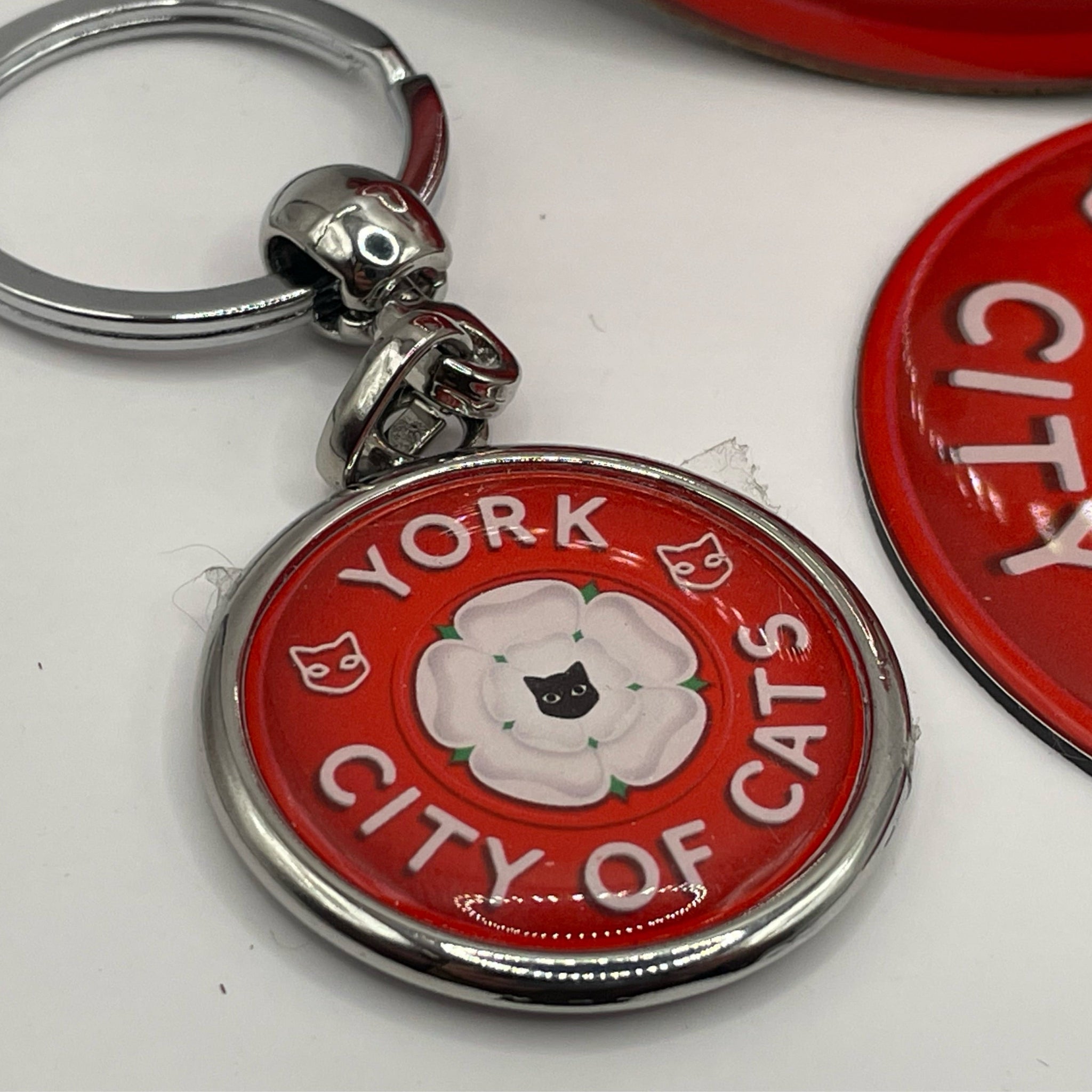 York City of Cats Keyring
