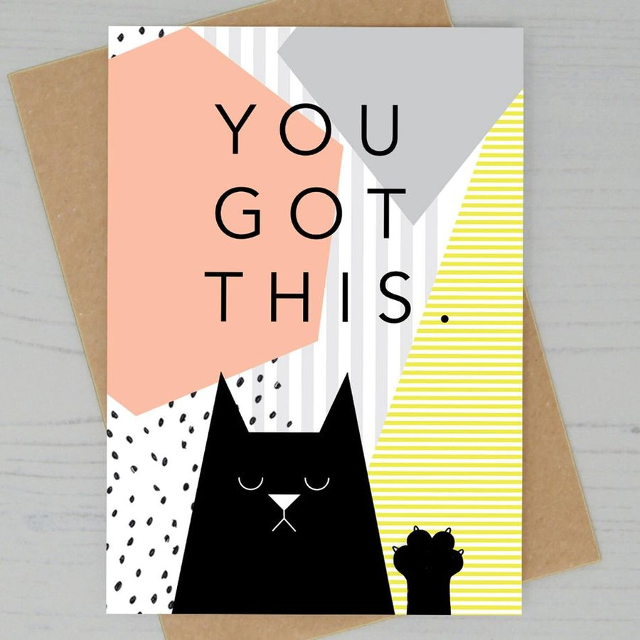 You Got This Cat Card