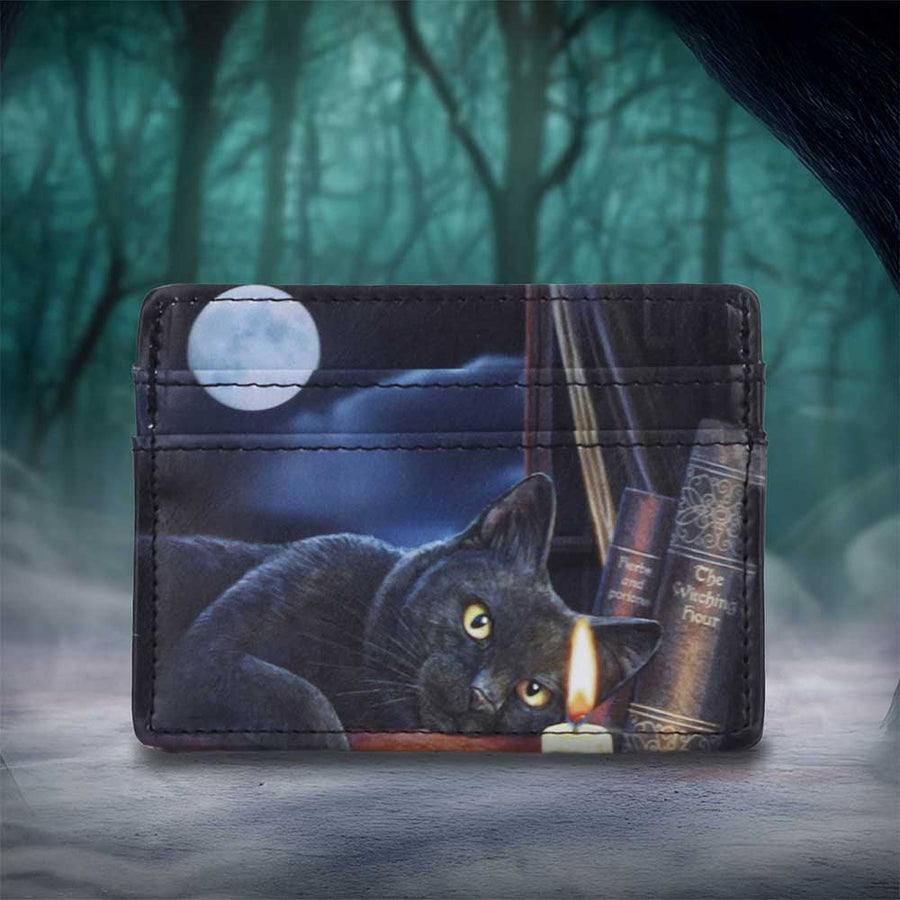 Witching Hour Black Cat Card Holder