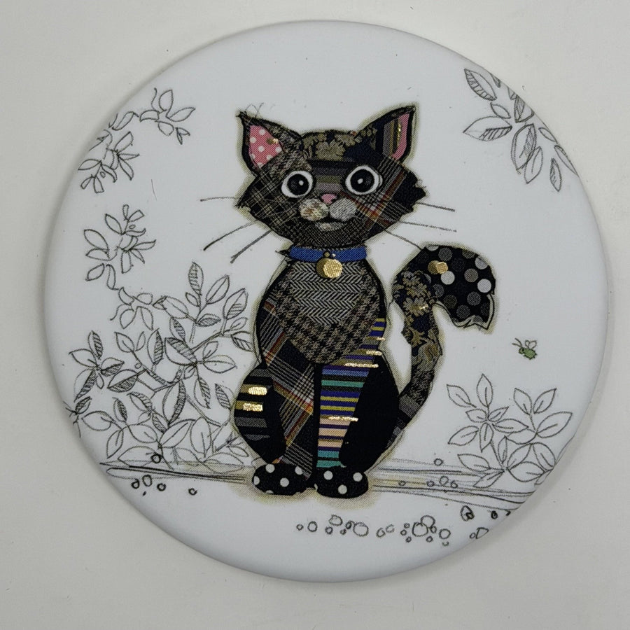 Black Kitty Fridge Magnet