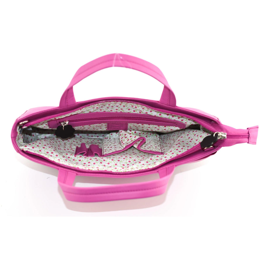 Cat and Mouse Leather Grab Bag