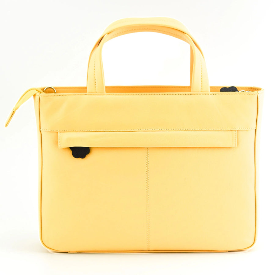 Cat and Mouse Leather Grab Bag