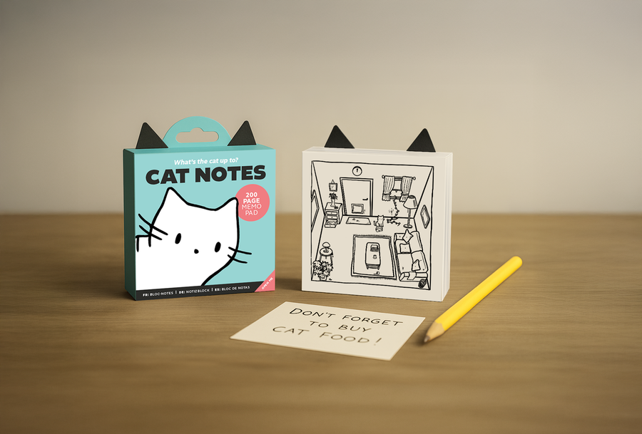 What’s the Cat Up To Memo Pad