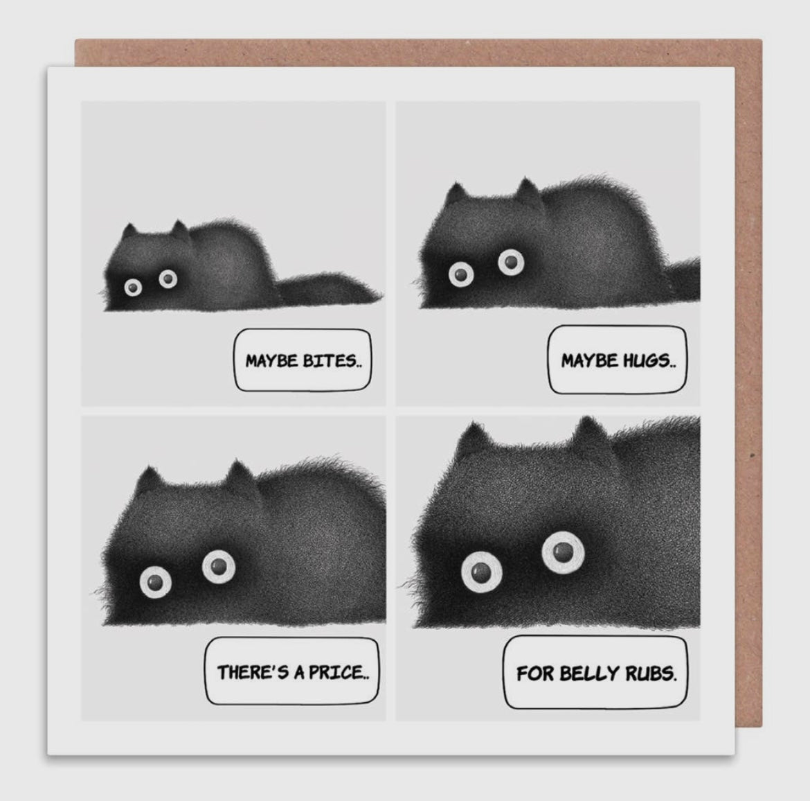 Price for Belly Rubs Card
