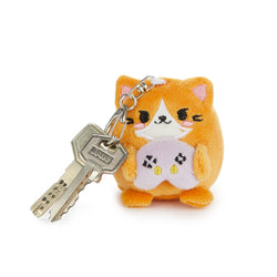 Kawaii Cat Fluffy Keyring