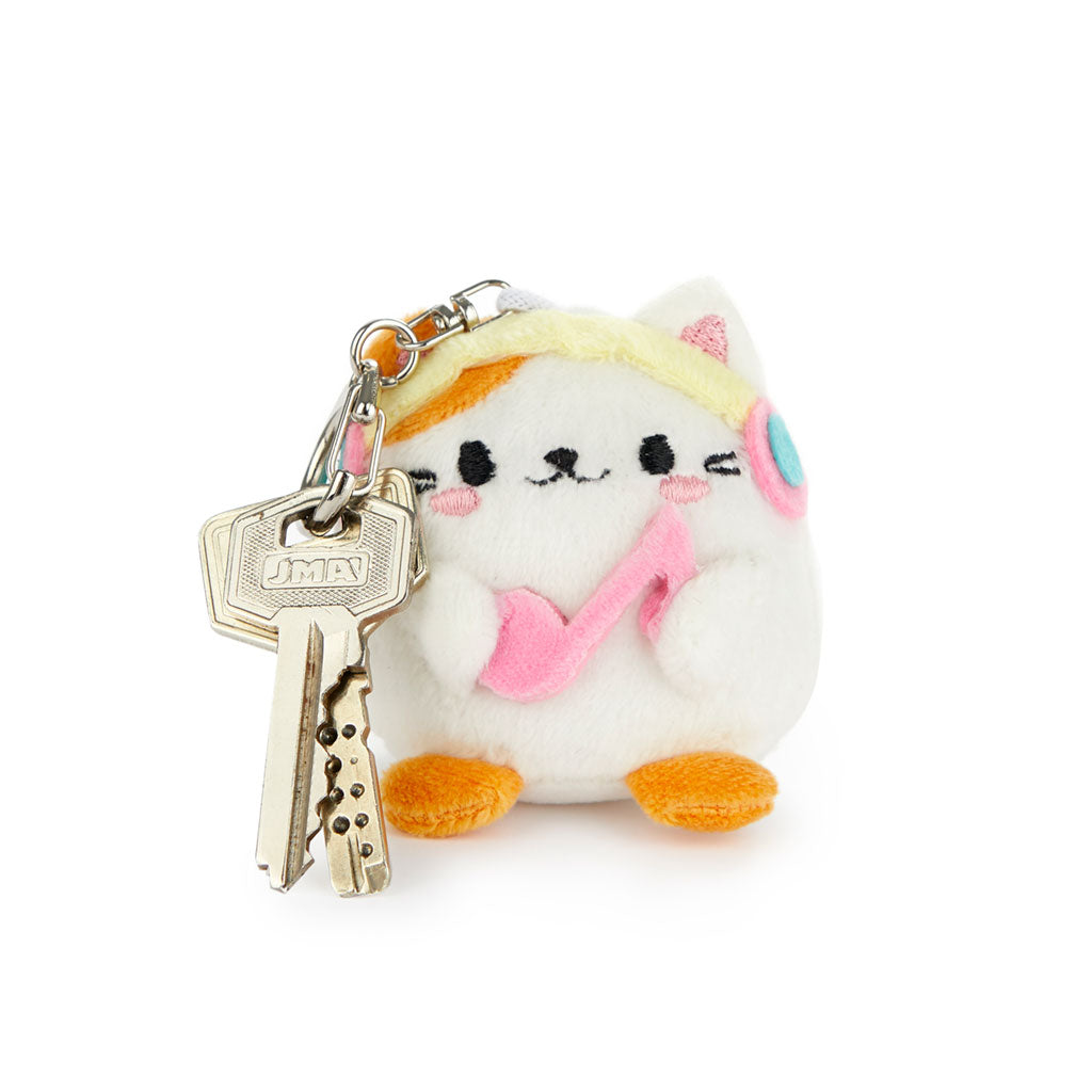 Kawaii Cat Fluffy Keyring