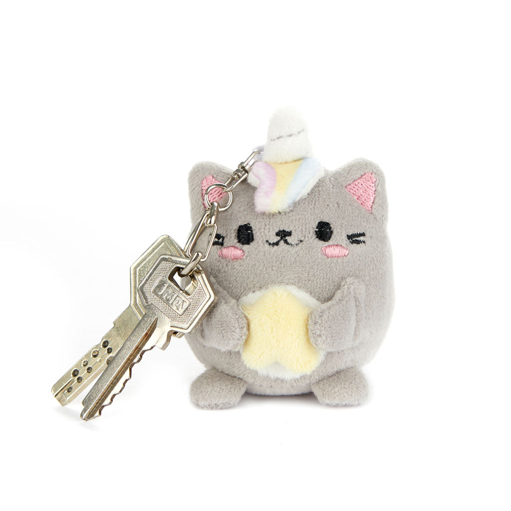 Kawaii Cat Fluffy Keyring