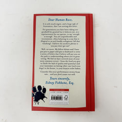 Back cover of the book 'Letters to the Human Race from the cat by Vicky Halls
