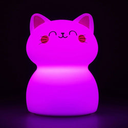 Colour changing rechargeable Cat Night Light