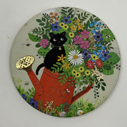 Black Kitty Fridge Magnet