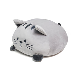 灰色小猫装饰靠垫