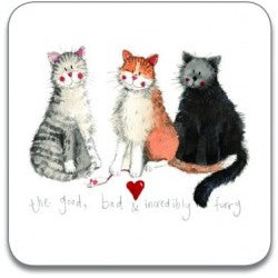 Lo bueno, lo malo y lo increíblemente peludo Posavasos