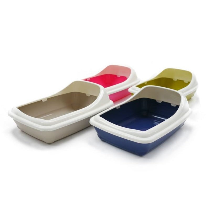 Contemporary Litter Tray with rim