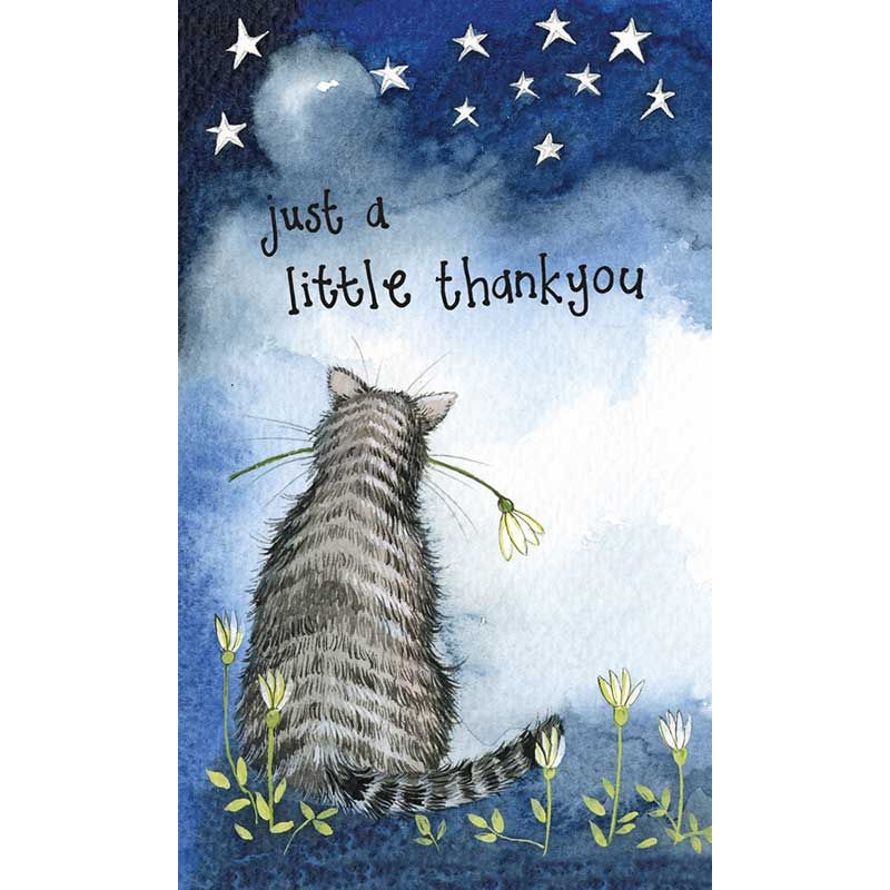 Tabby Cat Thank You Notecards