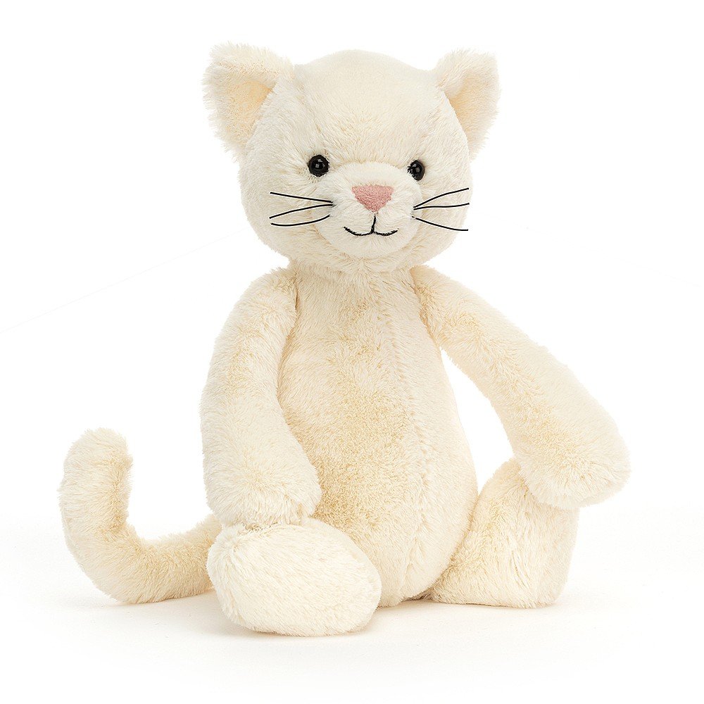 Bashful Cream Kitten by Jellycat