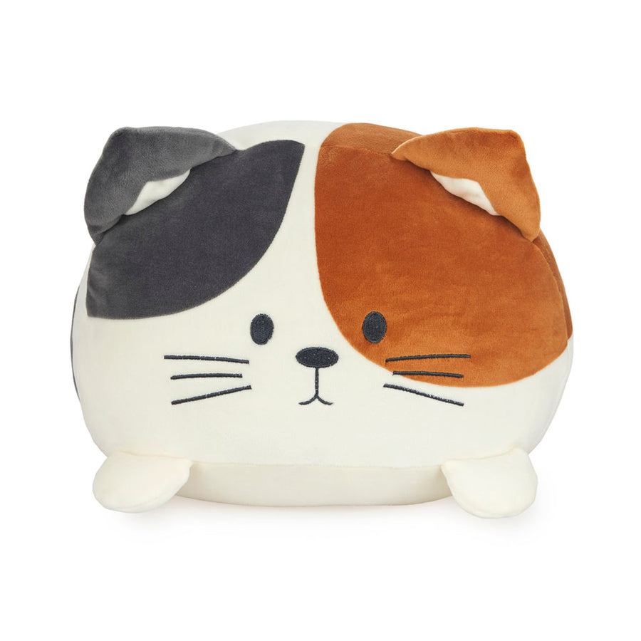 印花布猫装饰靠垫