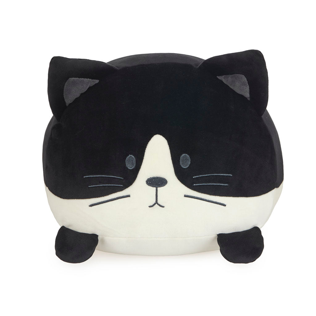 黑白猫装饰靠垫
