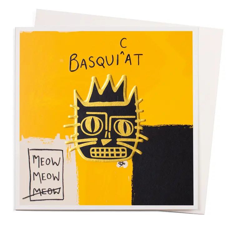 Basquicat Greetings Card