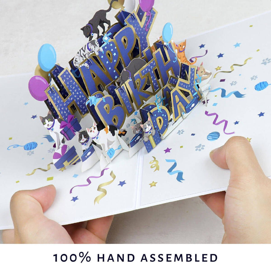 巴特西生日快乐猫卡