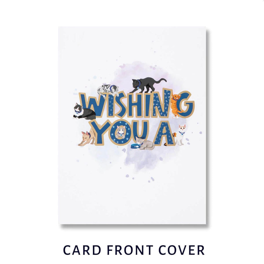 巴特西生日快乐猫卡