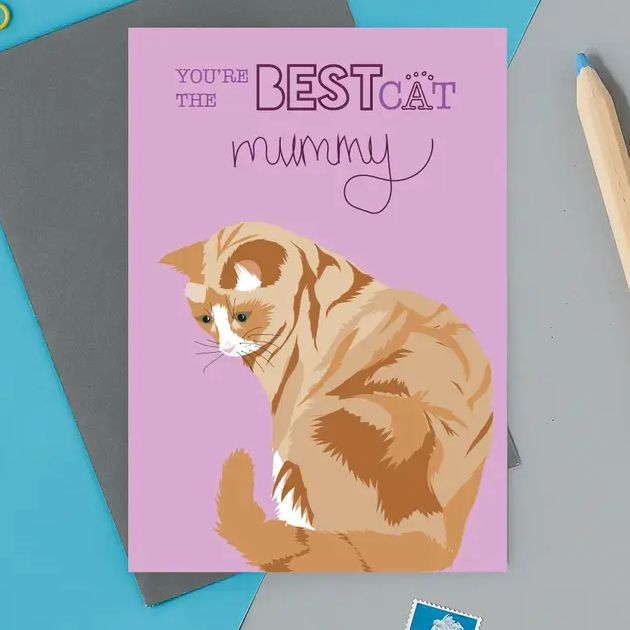 You're the Best Cat Mummy Card – The Cat Gallery