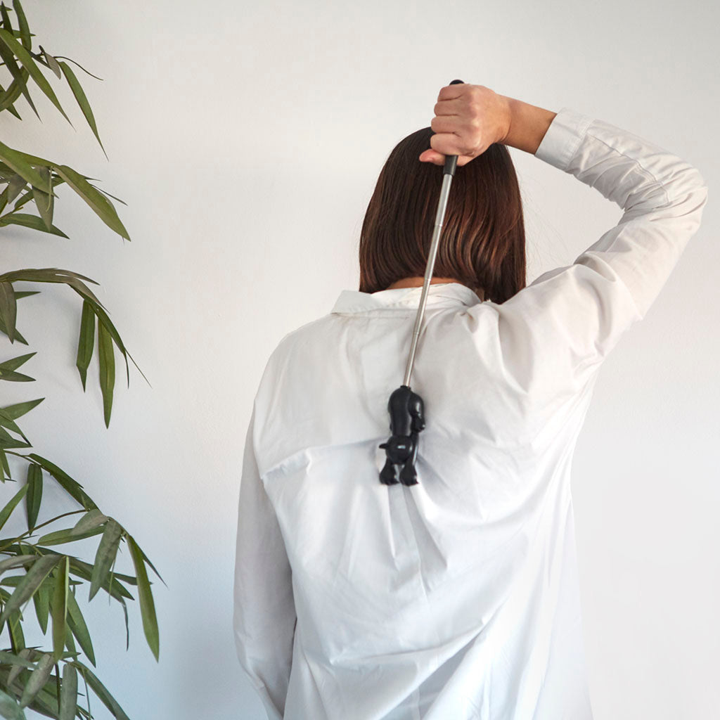 Black Cat Back Scratcher