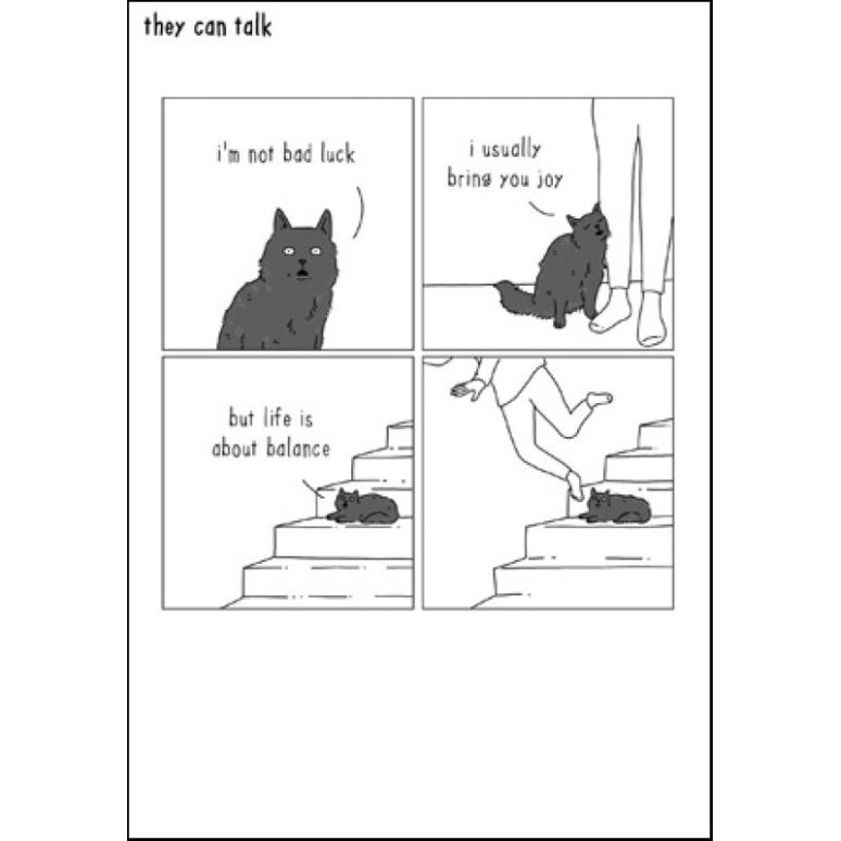 They Can Talk, Black Cat Card