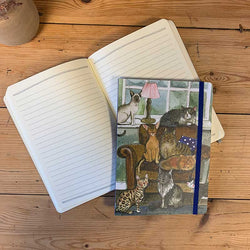 Cuaderno grueso Cat House, de Alex Clark