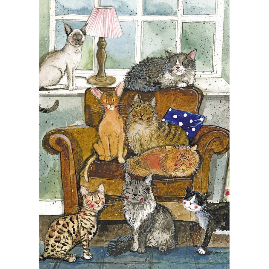 Cuaderno grueso Cat House, de Alex Clark