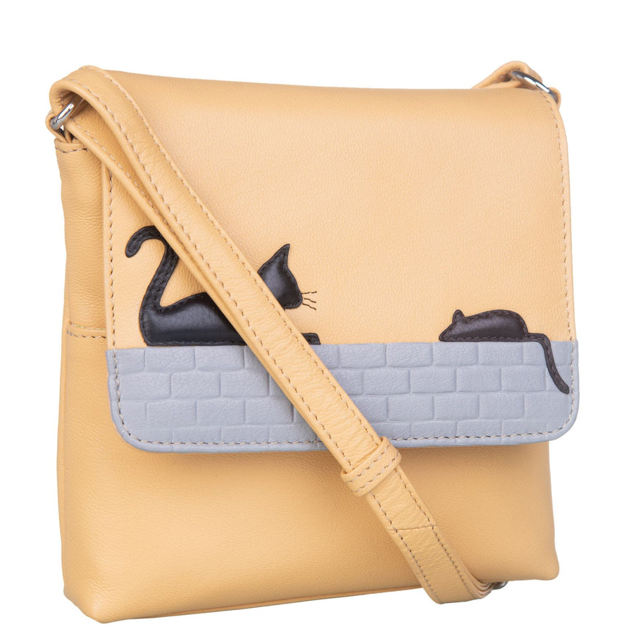 Cat and Mouse Cross Body Bag