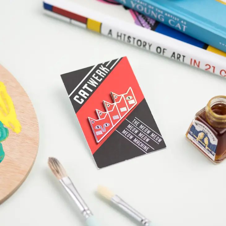 Catwerk Gato Artista Chapa