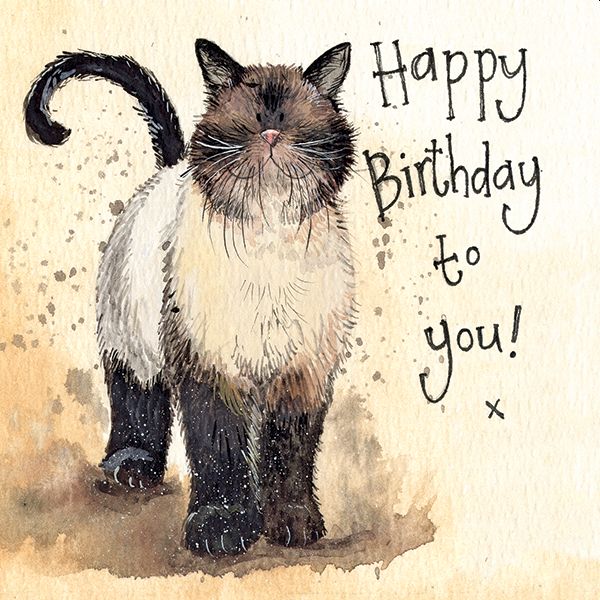 Coco Happy Birthday Card by Alex Clark