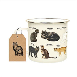 Cat Breed Enamel Mug