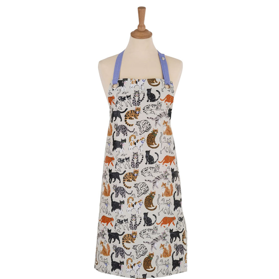 Feline Friends Oil Cloth Apron