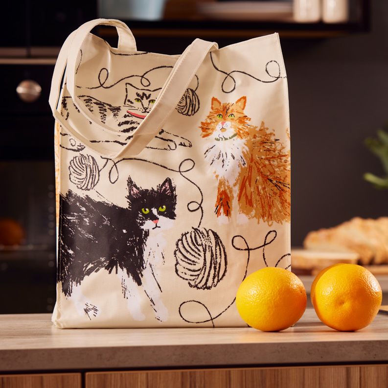 Feline Friends PVC Shoulder Bag