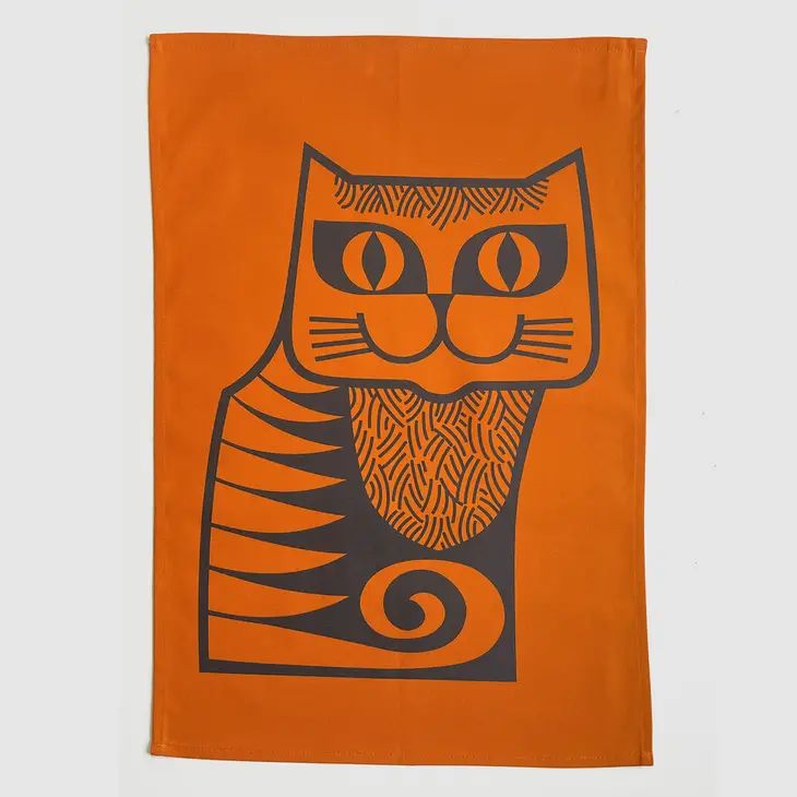 Hornsea Cat Tea Towel