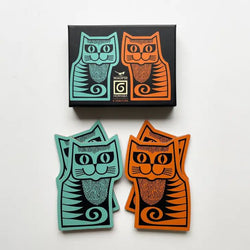 Hornsea Cat Coasters