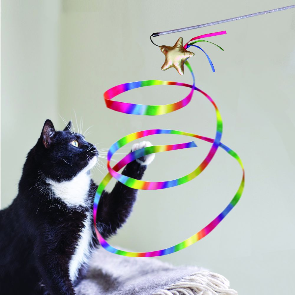 KONG Stellar Teaser Cat Wand Toy