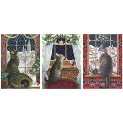 Lesley Anne Ivory Christmas Cards, pack of 3