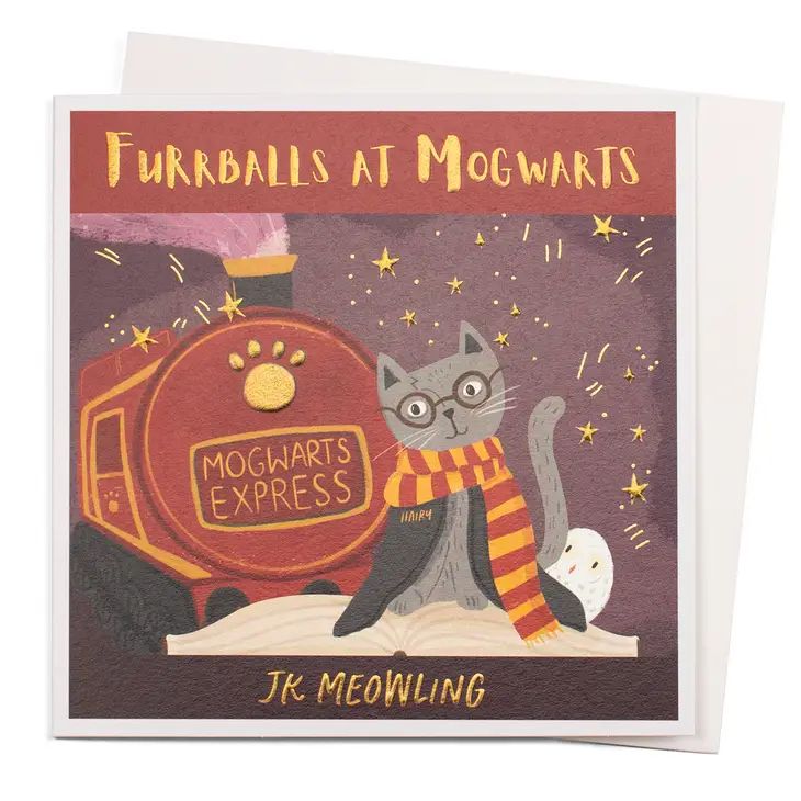 Mogwarts Greetings Card