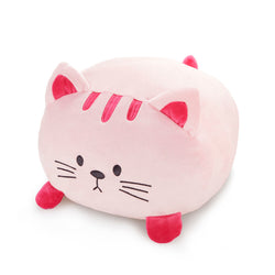 粉色猫咪装饰靠垫